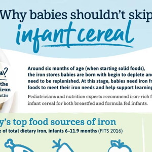 Why Babies Shouldn't Skip Infant Cereal Why Babies Shouldn't Skip Infant Cereal