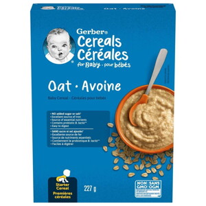 Gerber Oat Baby Cereal Gerber Oat Baby Cereal