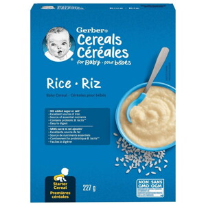 Gerber Rice Cereal Gerber Rice Cereal