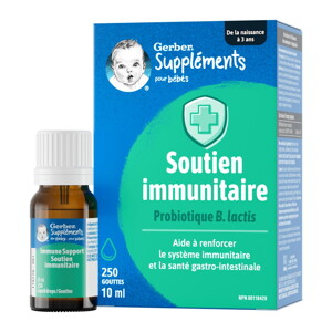 Suppléments pour le soutien immunitaire GERBER Gouttes Suppléments pour le soutien immunitaire GERBER Gouttes