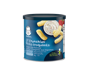 Gerber® Lil' Crunchies® Veggie Dip Gerber® Lil' Crunchies® Veggie Dip