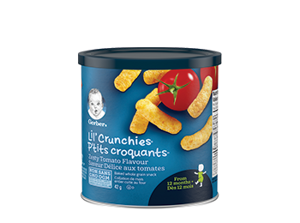 gerber crunchies, tomato, infant snack, toddler gerber crunchies, tomato, infant snack, toddler